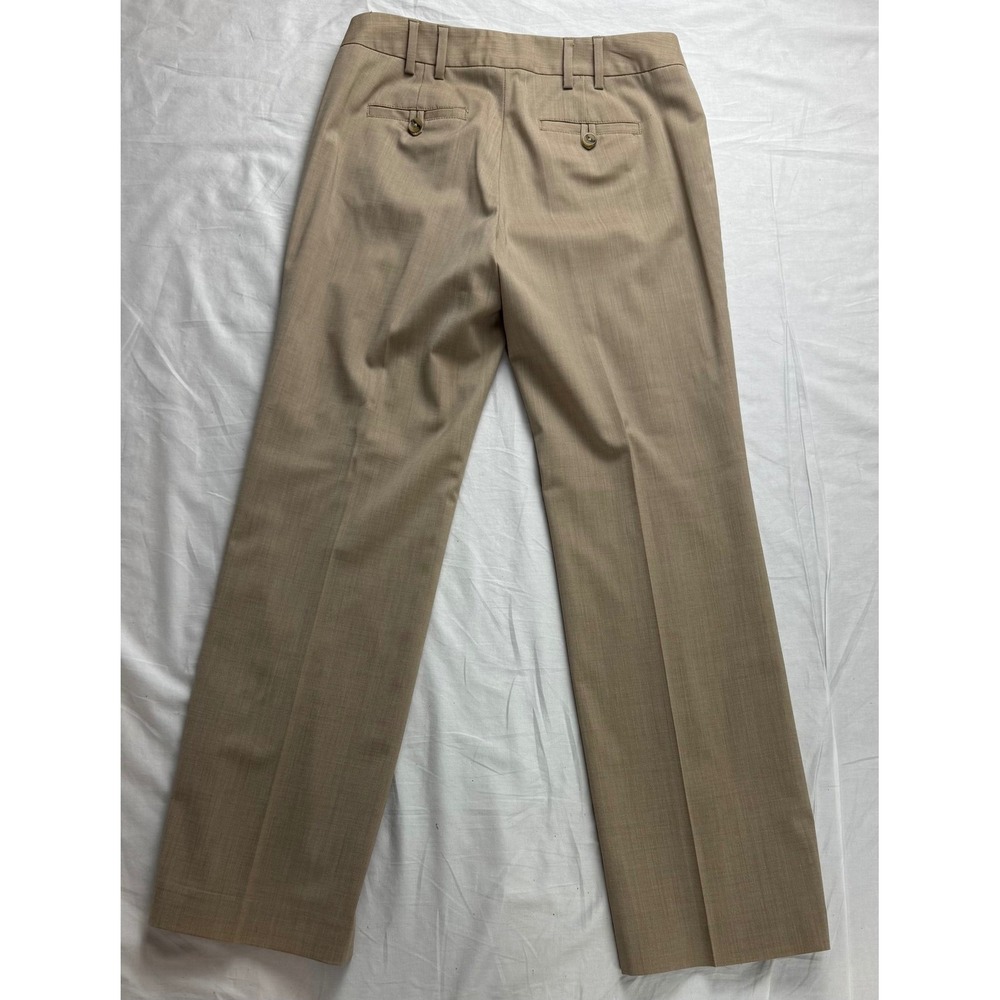 Banana Republic Women's Stretch Wool Blend Career Dress Pants‎ Tan Size 2S - Picture 15 of 16